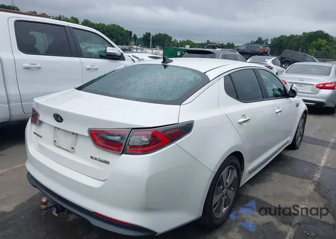 2015 Kia Optima Hybrid Ex from USA, damaged, VIN KNAGN4AD4F5080842